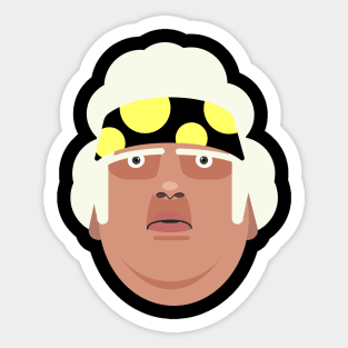 Dusty Rhodes Head Sticker